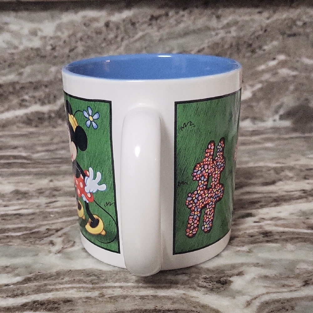 Disney Minnie Mouse Green and Blue Mug # 1 MOM - Picture 4 of 9